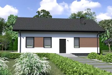  Projekt domu Planujdom 179 (ABP1019) - projekt domu parterowego - Zdjęcie 5