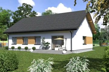  Projekt domu Planujdom 180 (ABP1018) - projekt domu parterowego - Zdjęcie 4