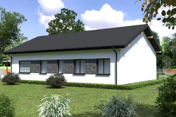  Projekt domu Planujdom 181 (ABP1017) - projekt domu parterowego - Zdjęcie 4