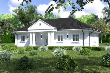  Projekt domu Planujdom 184 (ABP1016) - projekt domu parterowego - Zdjęcie 2