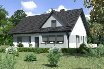  Projekt domu Planujdom 186 (ABP1015) - projekt domu parterowego - Zdjęcie 2