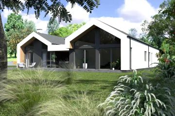  Projekt domu Planujdom 194 (ABP1011) - projekt domu parterowego - Zdjęcie 3