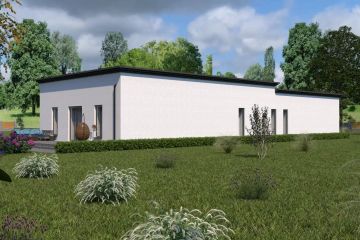  Projekt domu Planujdom 198 (ABP1008) - projekt domu parterowego - Zdjęcie 3