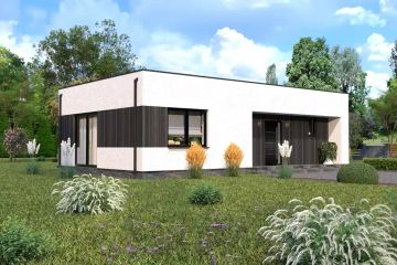 Projekt domu Planujdom 199 (ABP1007) - projekt domu parterowego - Zdjęcie 1