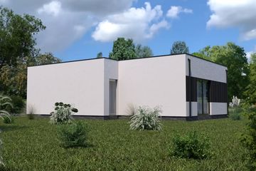  Projekt domu Planujdom 199 (ABP1007) - projekt domu parterowego - Zdjęcie 4
