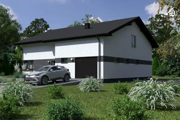  Projekt domu Planujdom 202 (ABP1005) - projekt domu parterowego - Zdjęcie 2