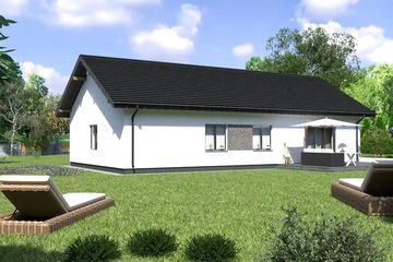  Projekt domu Planujdom 203 (ABP1004) - projekt domu parterowego - Zdjęcie 4