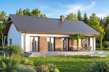  Projekt domu Trufla plus (WOF1287) - projekt domu parterowego - Zdjęcie 3