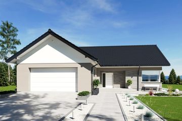  Projekt domu N53-G2 (KKG1047) - projekt domu parterowego - Zdjęcie 1