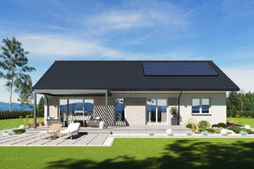 Projekt domu N53-G2 - parterowy dom o powierzchni 109,22 m², dach dwuspadowy - ujęcie 11