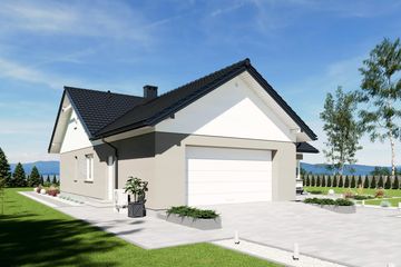  Projekt domu N53-G2 (KKG1047) - projekt domu parterowego - Zdjęcie 14