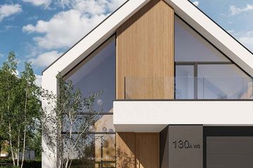 Projekt domu HomeKoncept 130 A wariant 03 - parterowy z poddaszem dom o powierzchni 175,30 m², dach dwuspadowy - ujęcie 3