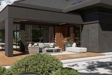 Projekt domu HomeKoncept 148 - parterowy z poddaszem dom o powierzchni 227,39 m², dach wielospadowy - ujęcie 15