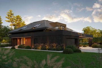 Projekt domu HomeKoncept 148 - parterowy z poddaszem dom o powierzchni 227,39 m², dach wielospadowy - ujęcie 23