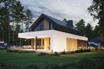 Projekt domu NewHouse 753 G2 w1 - parterowy z poddaszem dom o powierzchni 102,49 m², dach dwuspadowy - ujęcie 14