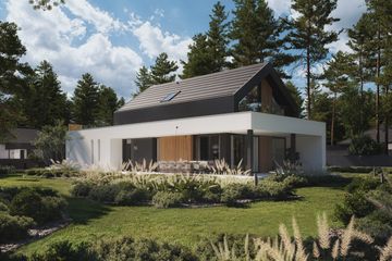Projekt domu NewHouse 753 G2 w1 - parterowy z poddaszem dom o powierzchni 102,49 m², dach dwuspadowy - ujęcie 15