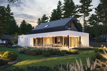 Projekt domu NewHouse 753 G2 w1 - parterowy z poddaszem dom o powierzchni 102,49 m², dach dwuspadowy - ujęcie 16