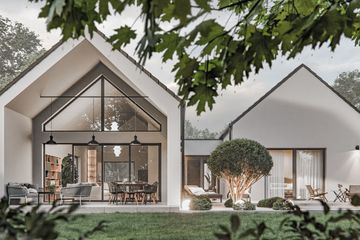 Projekt domu House 42 - parterowy dom o powierzchni 181,96 m², dach dwuspadowy - ujęcie 7