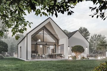 Projekt domu House 42 - parterowy dom o powierzchni 181,96 m², dach dwuspadowy - ujęcie 10
