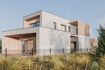 Projekt domu House x13 - z pełnym piętrem dom o powierzchni 180,47 m², dach płaski - ujęcie 2