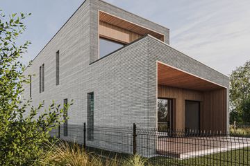 Projekt domu House x13 - z pełnym piętrem dom o powierzchni 180,47 m², dach płaski - ujęcie 3