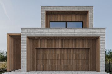 Projekt domu House x13 - z pełnym piętrem dom o powierzchni 180,47 m², dach płaski - ujęcie 6