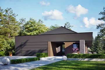 Projekt domu EX 22 G2 (wersja A) energo plus - parterowy dom o powierzchni 147,61 m², dach kopertowy - ujęcie 6