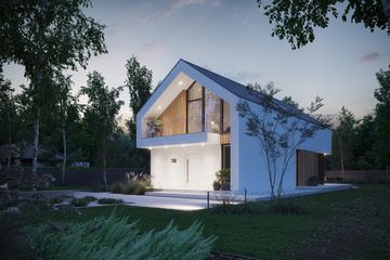 Projekt domu NewHouse 758 - parterowy z poddaszem dom o powierzchni 114,07 m², dach dwuspadowy - ujęcie 12