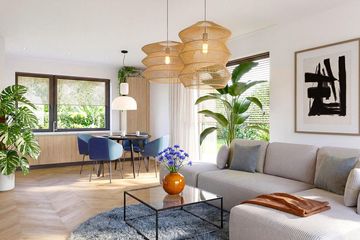 Projekt domu Dolce - parterowy z poddaszem dom o powierzchni 99,44 m², dach dwuspadowy - ujęcie 7