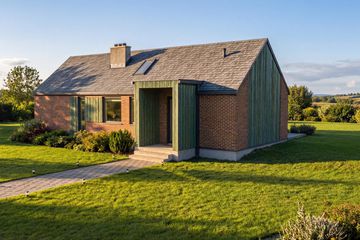 Projekt domu Amelia 2 XL - szkieletowy - parterowy dom o powierzchni 91,56 m², dach dwuspadowy - ujęcie 4