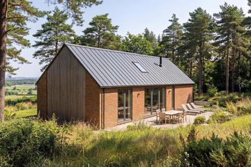 Projekt domu Amelia 2 XL - szkieletowy - parterowy dom o powierzchni 91,56 m², dach dwuspadowy - ujęcie 3