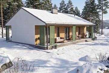 Projekt domu Jutrzenka 2 XL - parterowy dom o powierzchni 91,34 m², dach dwuspadowy - ujęcie 8