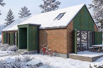 Projekt domu Amelia XL - murowany - parterowy dom o powierzchni 90,21 m², dach dwuspadowy - ujęcie 11