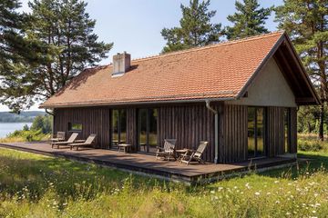 Projekt domu Kameralny XL - murowany - parterowy dom o powierzchni 90,21 m², dach dwuspadowy - ujęcie 4