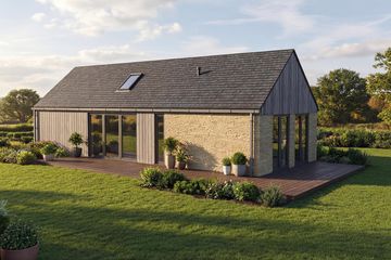Projekt domu Chata 2 XL - murowany - parterowy dom o powierzchni 90,27 m², dach dwuspadowy - ujęcie 2