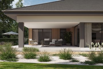 Projekt domu NewHouse 767 w1 - parterowy dom o powierzchni 153,15 m², dach namiotowy - ujęcie 7