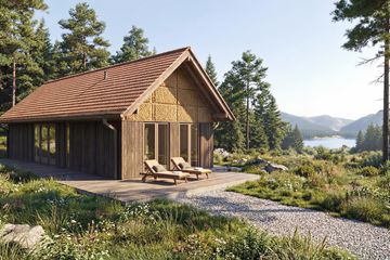 Projekt domu Kameralny 2XL - parterowy dom o powierzchni 91,56 m², dach dwuspadowy - ujęcie 4