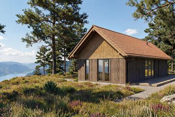 Projekt domu Kameralny 2XL - parterowy dom o powierzchni 91,56 m², dach dwuspadowy - ujęcie 8
