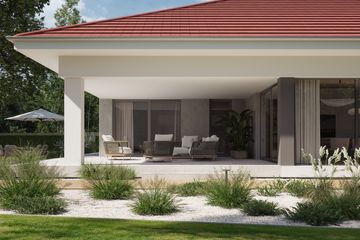 Projekt domu NewHouse 767 w1 red - parterowy dom o powierzchni 153,15 m², dach kopertowy - ujęcie 9
