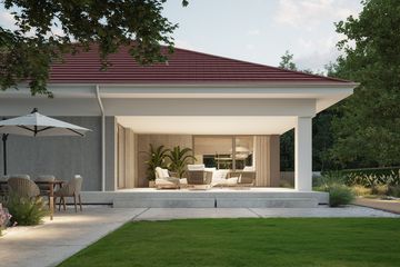 Projekt domu NewHouse 767 w1 red - parterowy dom o powierzchni 153,15 m², dach kopertowy - ujęcie 12