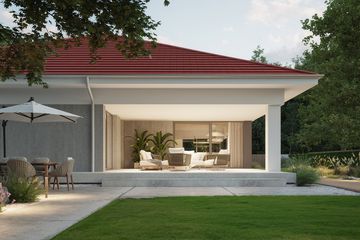 Projekt domu NewHouse 767 w1 red - parterowy dom o powierzchni 153,15 m², dach kopertowy - ujęcie 12