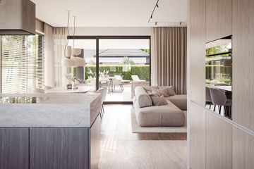 Projekt domu NewHouse 767 w1 red - parterowy dom o powierzchni 153,15 m², dach kopertowy - ujęcie 34