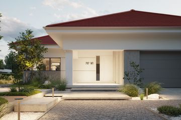Projekt domu NewHouse 767 w1 red - parterowy dom o powierzchni 153,15 m², dach kopertowy - ujęcie 21