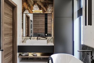 Projekt domu PióroArchitekci – 16 szkieletowy - parterowy dom o powierzchni 87,10 m², dach dwuspadowy - ujęcie 15