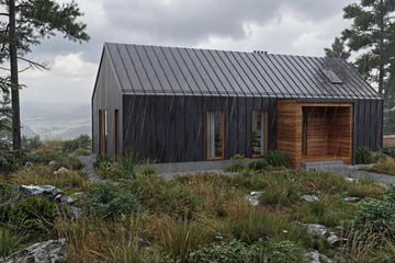 Projekt domu Zorza XL - parterowy dom o powierzchni 91,28 m², dach dwuspadowy - ujęcie 6