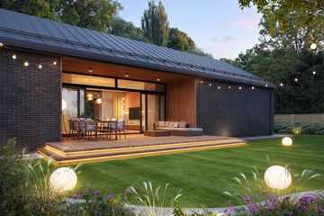 Projekt domu Mati 2 - parterowy dom o powierzchni 128,04 m², dach dwuspadowy - ujęcie 5