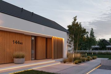 Projekt domu HomeKoncept 144 wariant 02 - parterowy dom o powierzchni 107,14 m², dach dwuspadowy - ujęcie 4