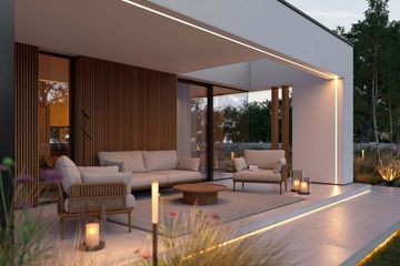 Projekt domu HomeKoncept 144 wariant 02 - parterowy dom o powierzchni 107,14 m², dach dwuspadowy - ujęcie 12