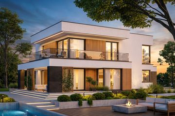Projekt domu Perfetto 2 modern - z pełnym piętrem dom o powierzchni 158,67 m², dach płaski - ujęcie 8
