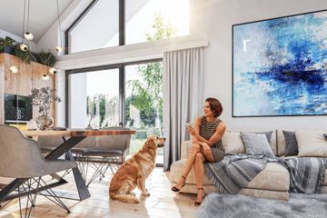 Projekt domu Granero - parterowy dom o powierzchni 98 m², dach dwuspadowy - ujęcie 11